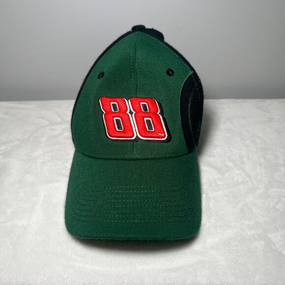 Vintage Dale Earnhardt Jr #88 Amp Big Number Flex Fitted Pit Hat Cap - Picture 1 of 6